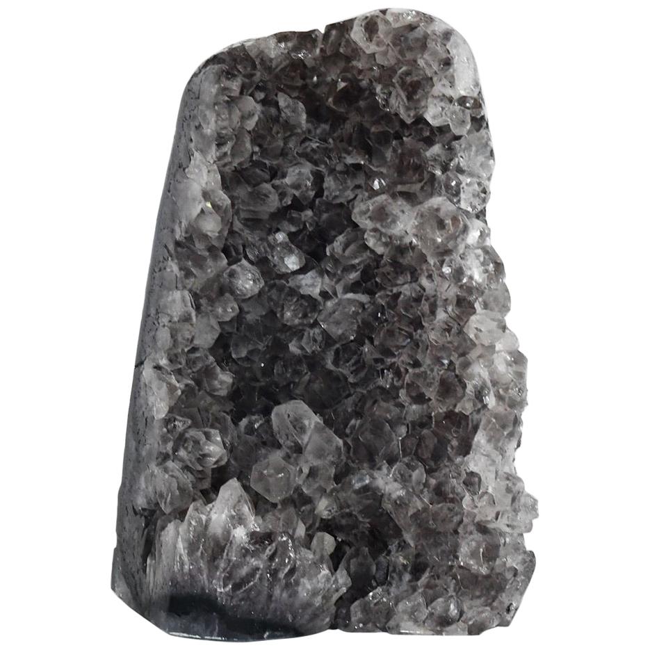 Rare Grayish Rock Crystal Sculpture For Sale