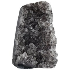 Antique Rare Grayish Rock Crystal Sculpture