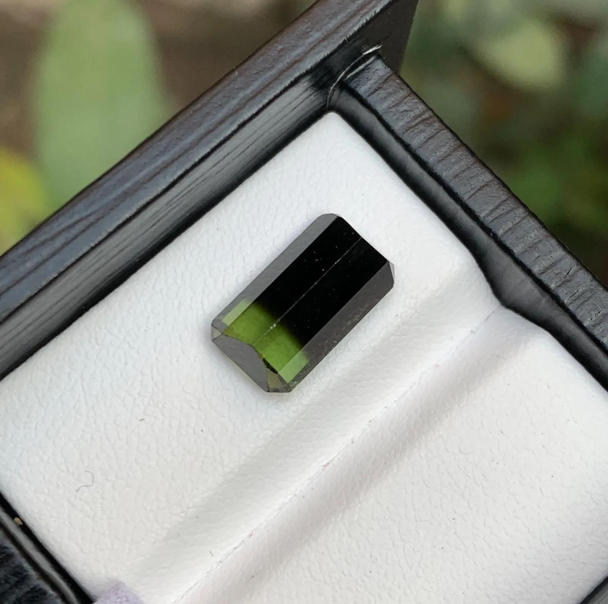 black and green tourmaline