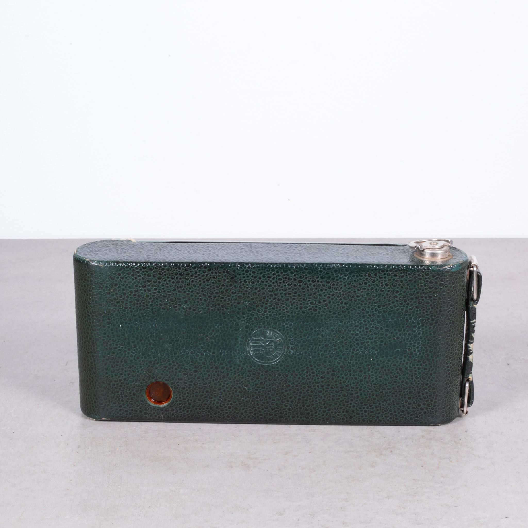 Leather Rare Green Eastman Kodak 