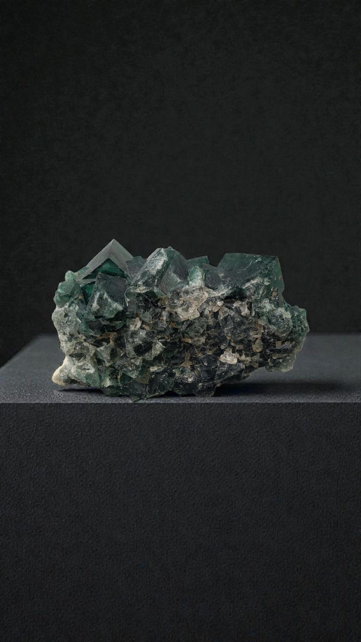 Malagasy Rare Green Fluorite, U.V Reactive, from Madagascar. For Sale