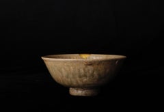 Rare Green-Glazed Ceramic Bowl with Kintsugi, Sukhothai Kingdom (13th–14th Centu
