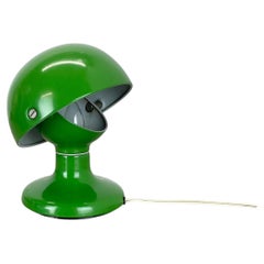 Lampe de table « Junker » en version verte rare, créée par Afra et Tobia Scarpa pour Flos, Italie, 1970