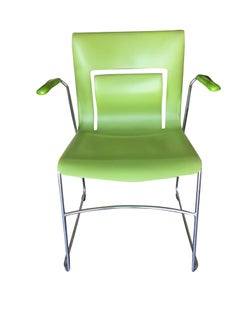 Sets, Rare Green Stylex "Rhythm" Armchair by Sava Cvek, Sets of 5