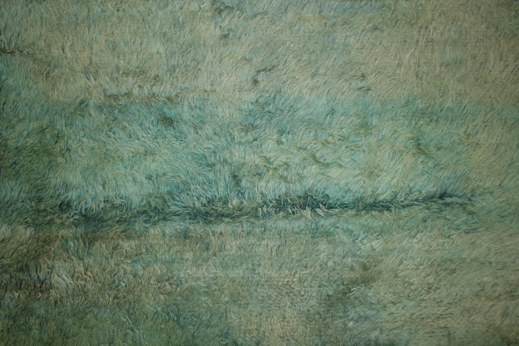 berber rug green