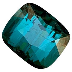 Rare Greenish Teal Blue Natural Tourmaline Gemstone, 9.20 Ct for Ring, Pendant
