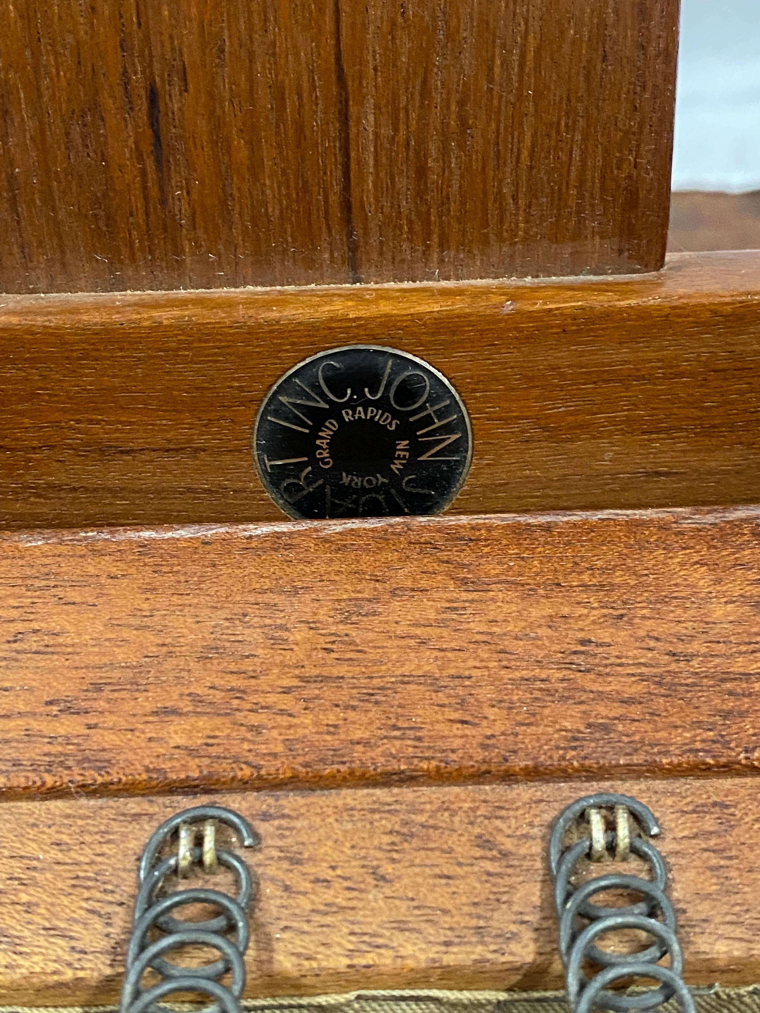 Raro divano moderno danese a quattro posti in teak di Grete Jalk per France and Son in vendita 13