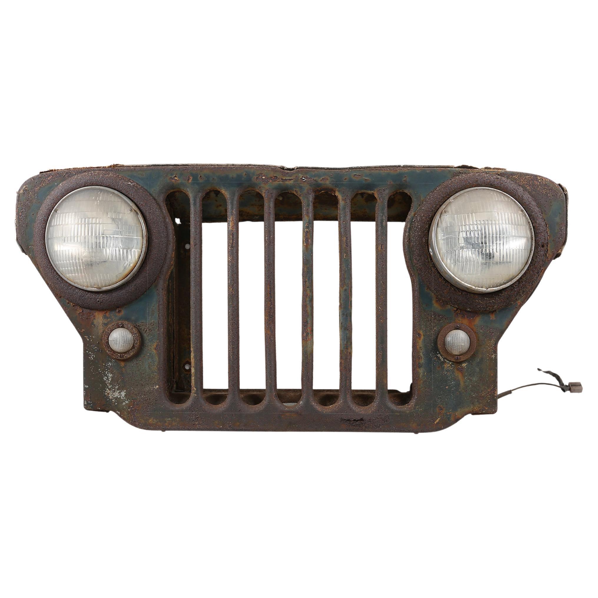 Rara parrilla Jeep Willys 1940 en venta
