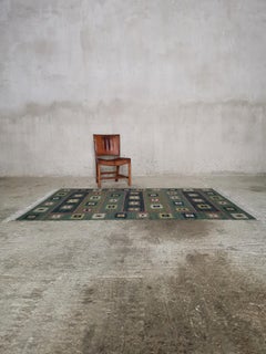 Alfombra "Grön äng" diseñada por Märta Måås-Fjetterström en 1928, Suecia.