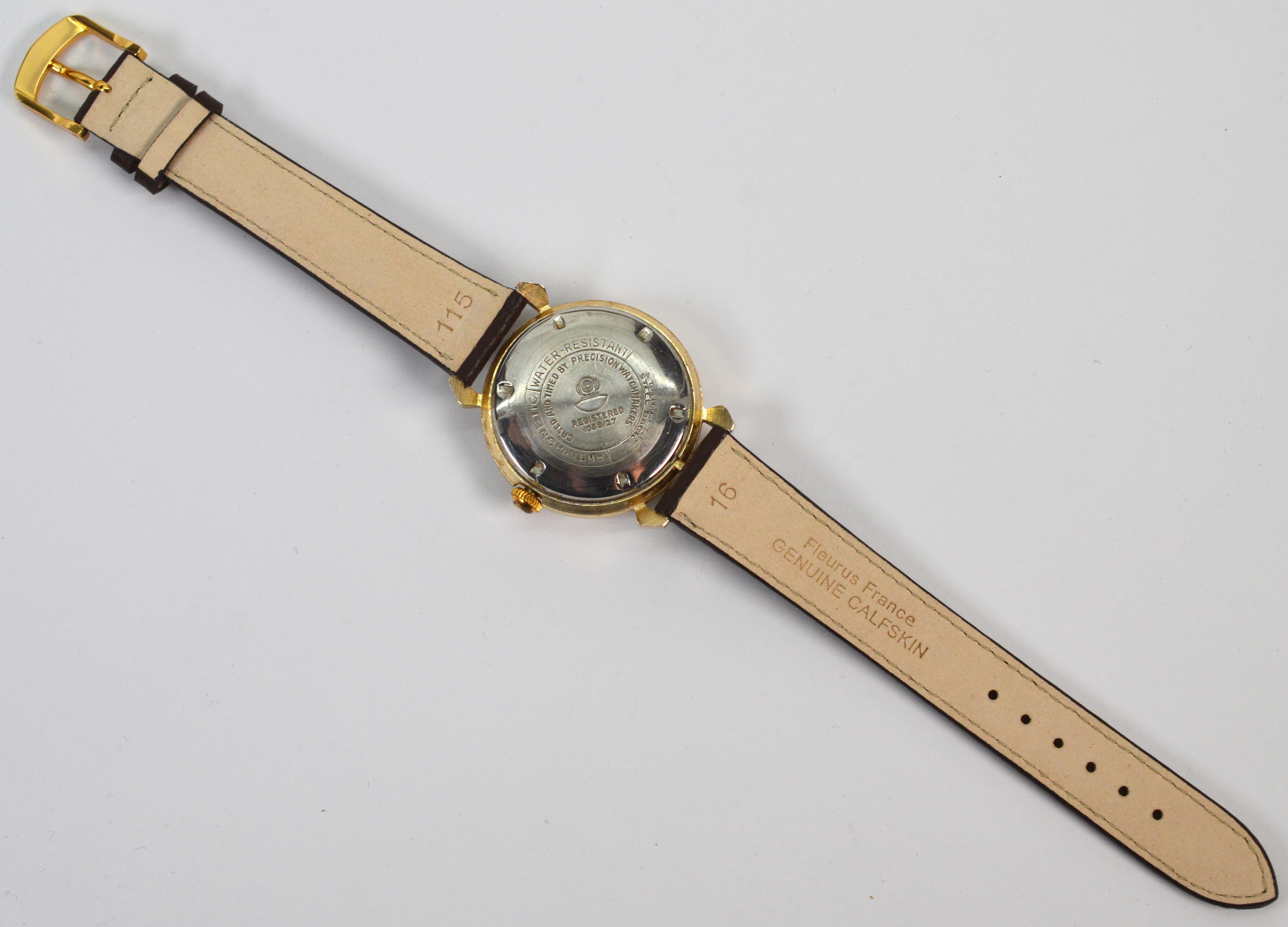 Rare montre-bracelet Gruen 416 Swiss pour homme en vente 1