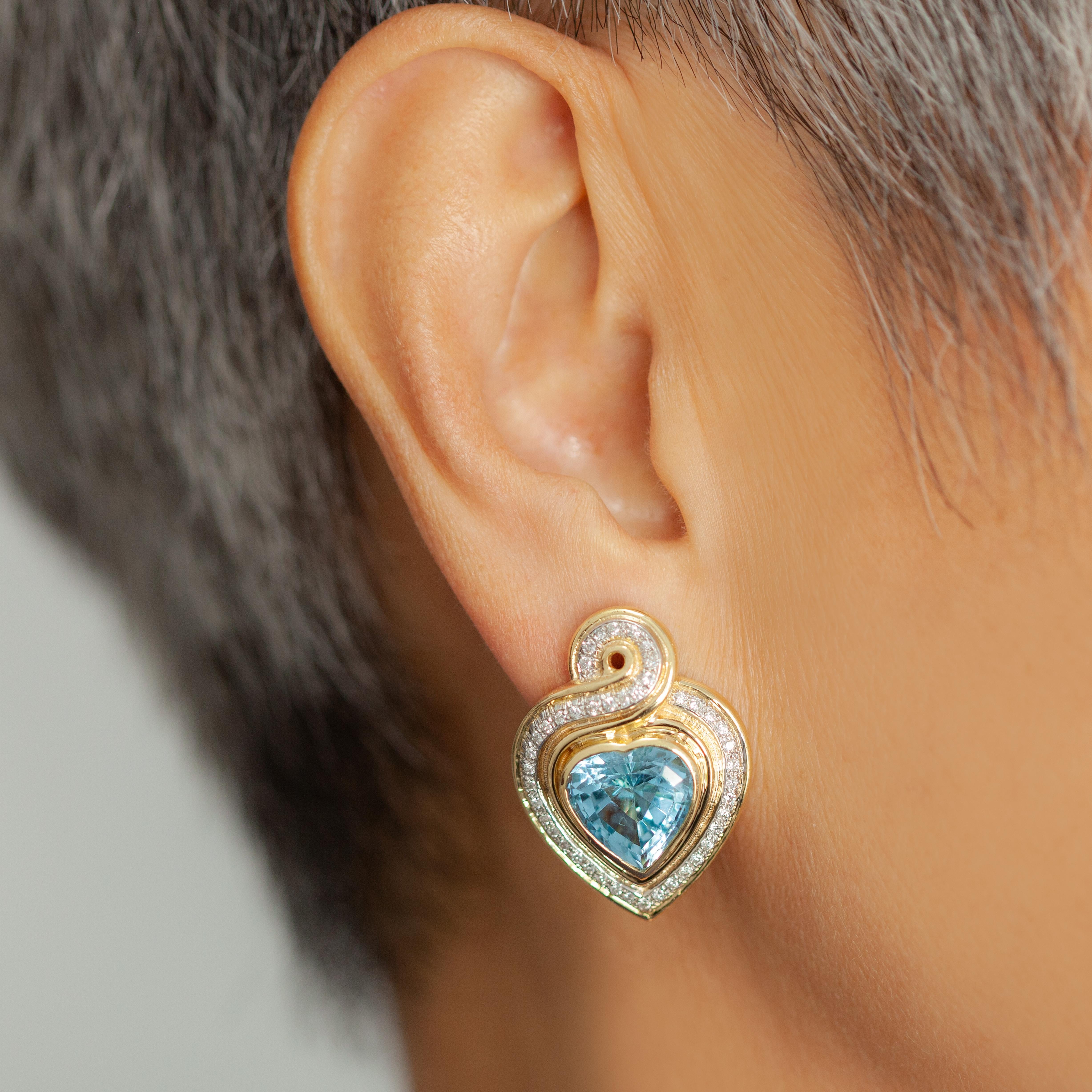 Rara collana e orecchini Gucci 18K YG con diamanti, topazio e smalto nero in vendita 5