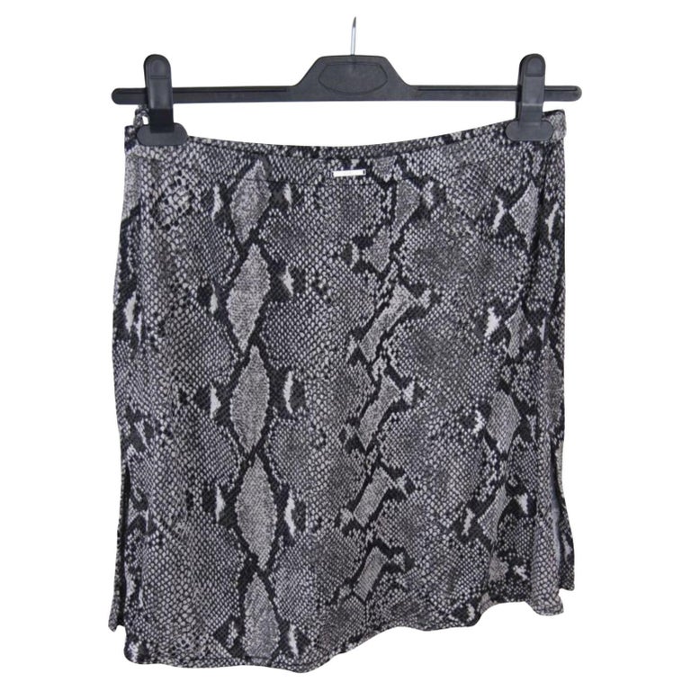 Rare !!! Gucci 2000 Tom Ford 2000 Snake Skirt sz 42 For Sale at 