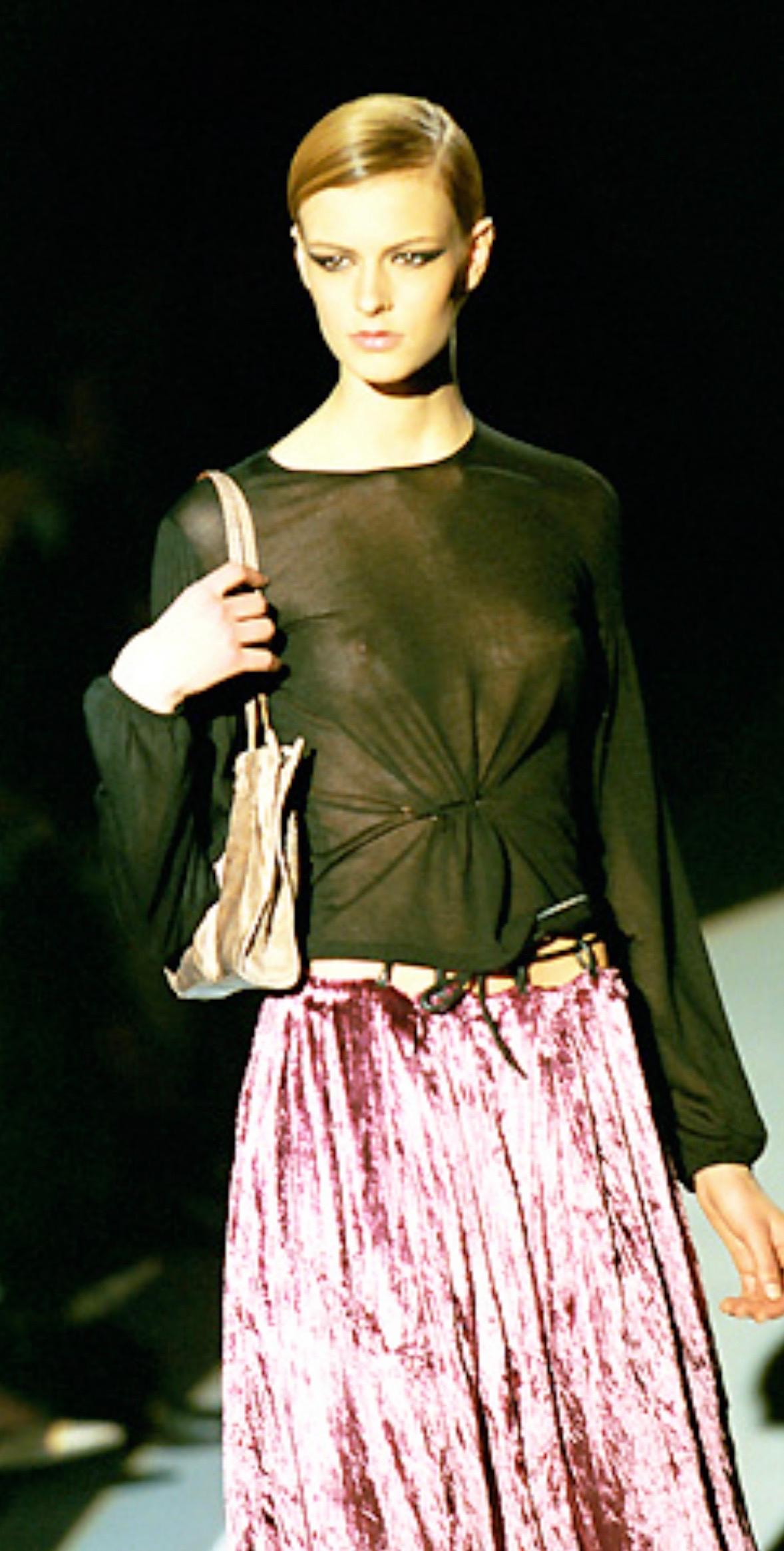 Seltene GUCCI by Tom Ford 1999 Exotische Karung Haut Clutch Tasche Handtasche 6