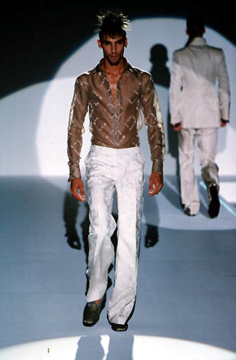 Rare! Gucci by Tom Ford Menswear SS 2000 Runway pants 6