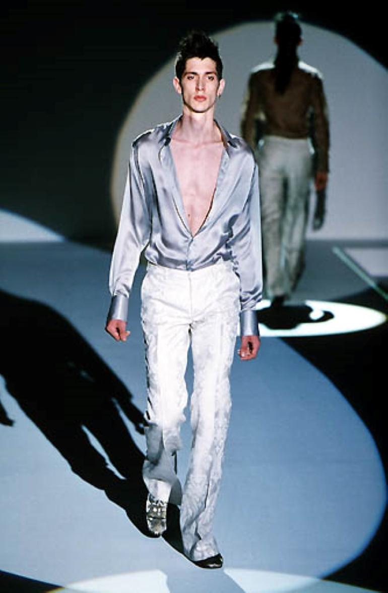Rare! Gucci by Tom Ford Menswear SS 2000 Runway pants 8