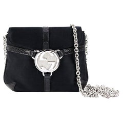 Rare Gucci by Tom Ford mini GG interlocking crystal embellished crossbody bag