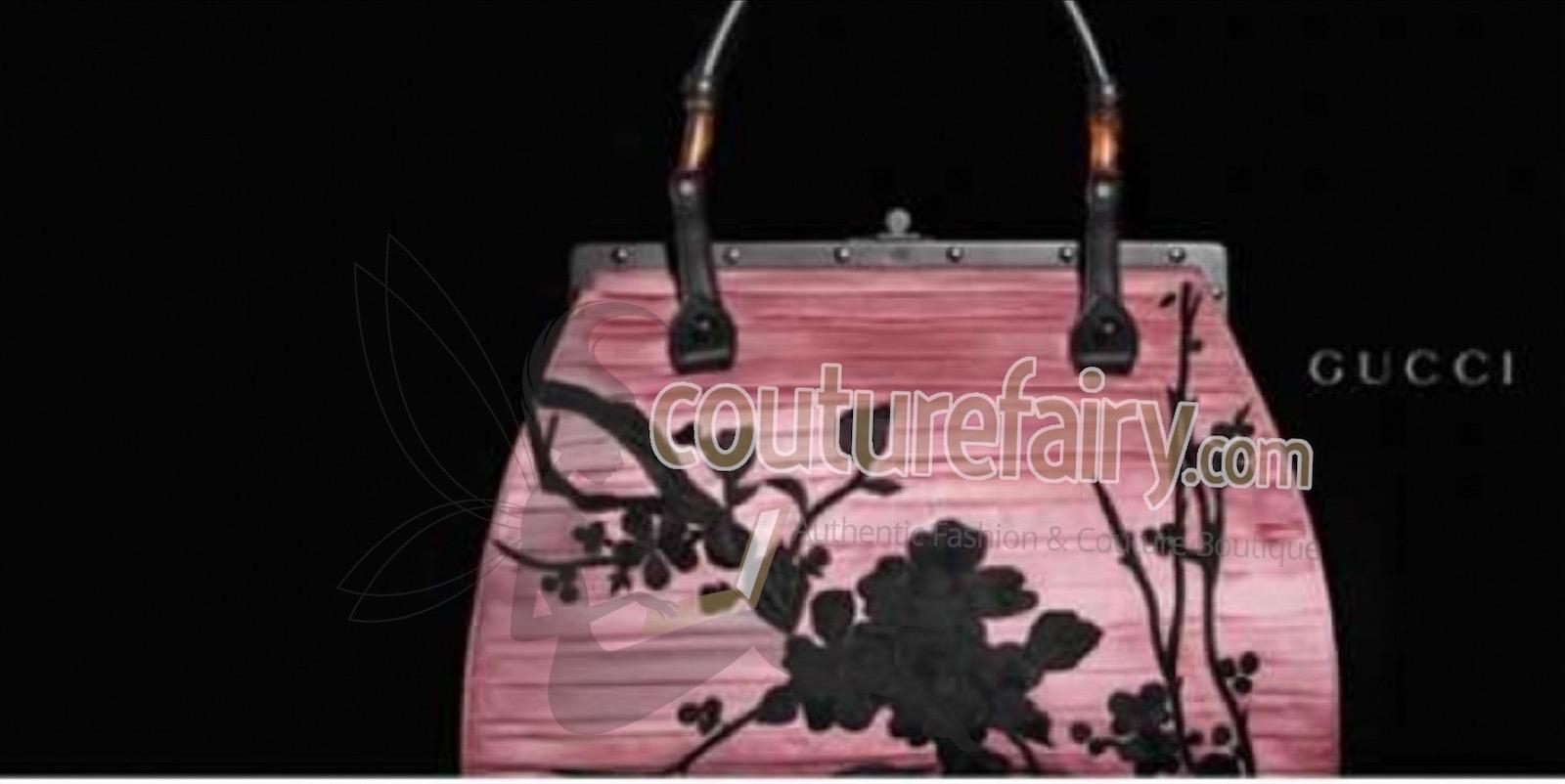 RARE Gucci by Tom Ford S/S 2003 Pink Embroidered Kimono Clutch Bag Purse For Sale 10
