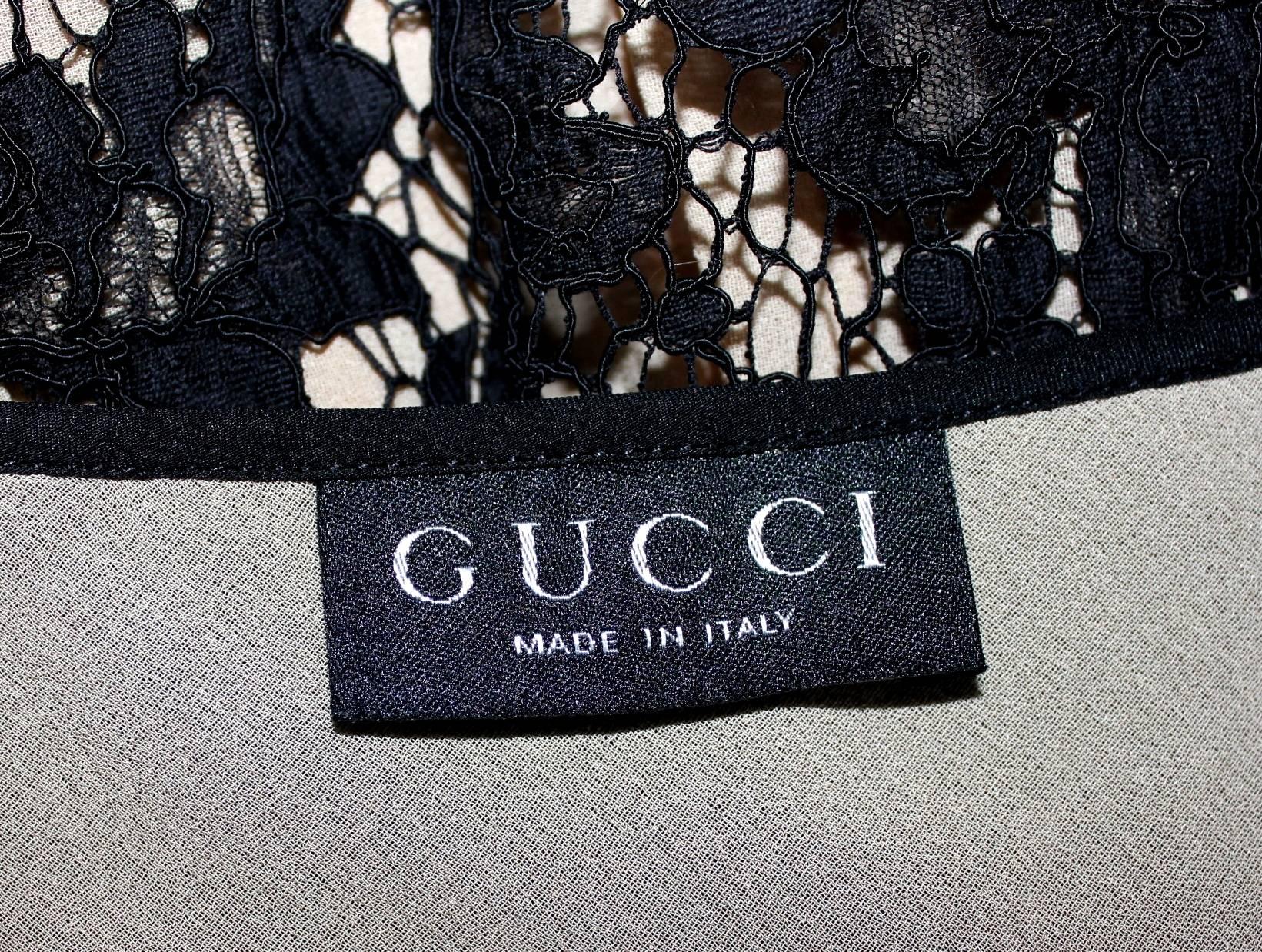 gucci lace dress