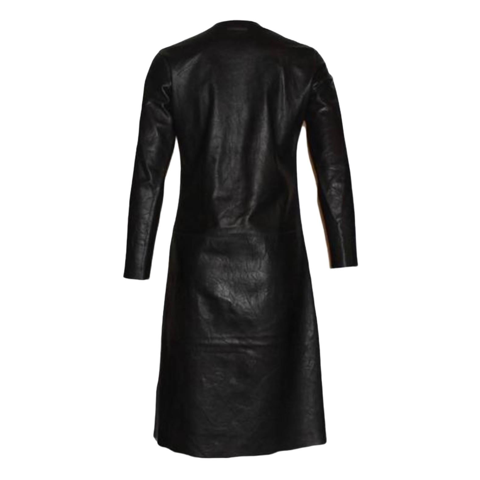 tom ford leather dress