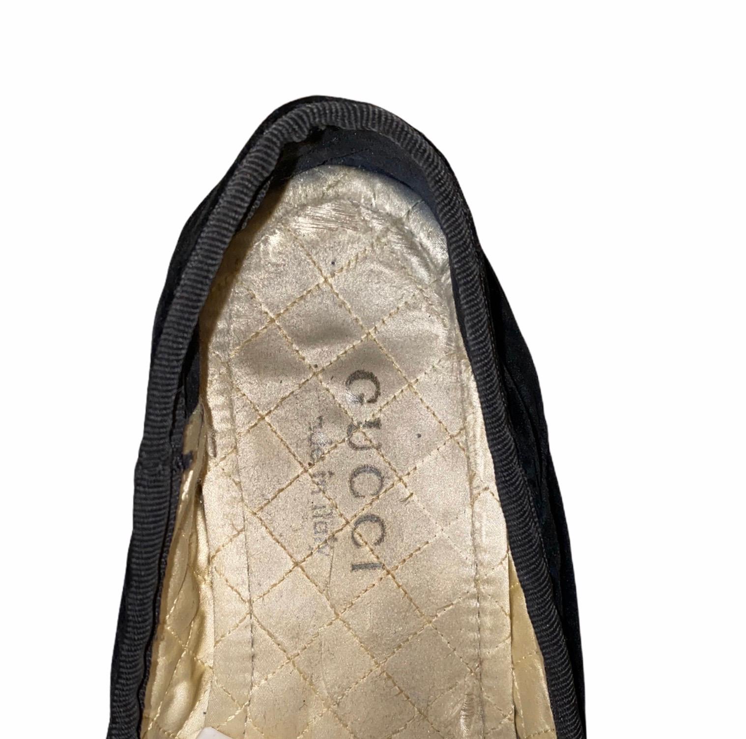 Black Rare Gucci by Tom Ford „SUCK ME“ Spring 2003 Velvet Slippers Loafers