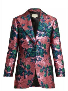 Rare Gucci Floral Brocade Blazer suit, total 70s vibe!IT40S worn by Harry Styles