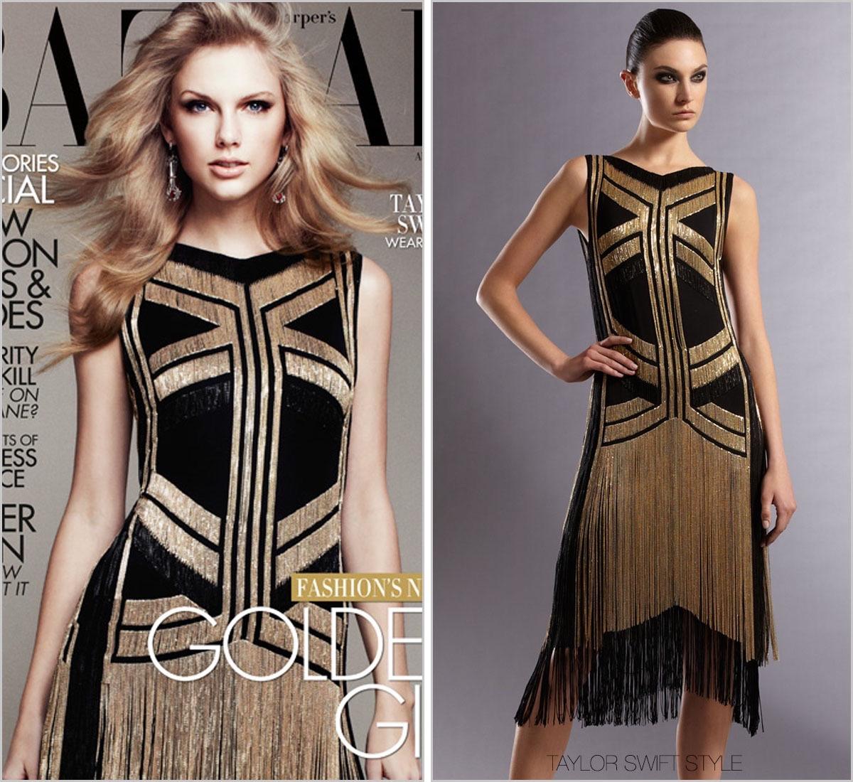 Women's Rare Gucci Fringed chain-embellished silk dress as seen on Taylor Swift For Sale
