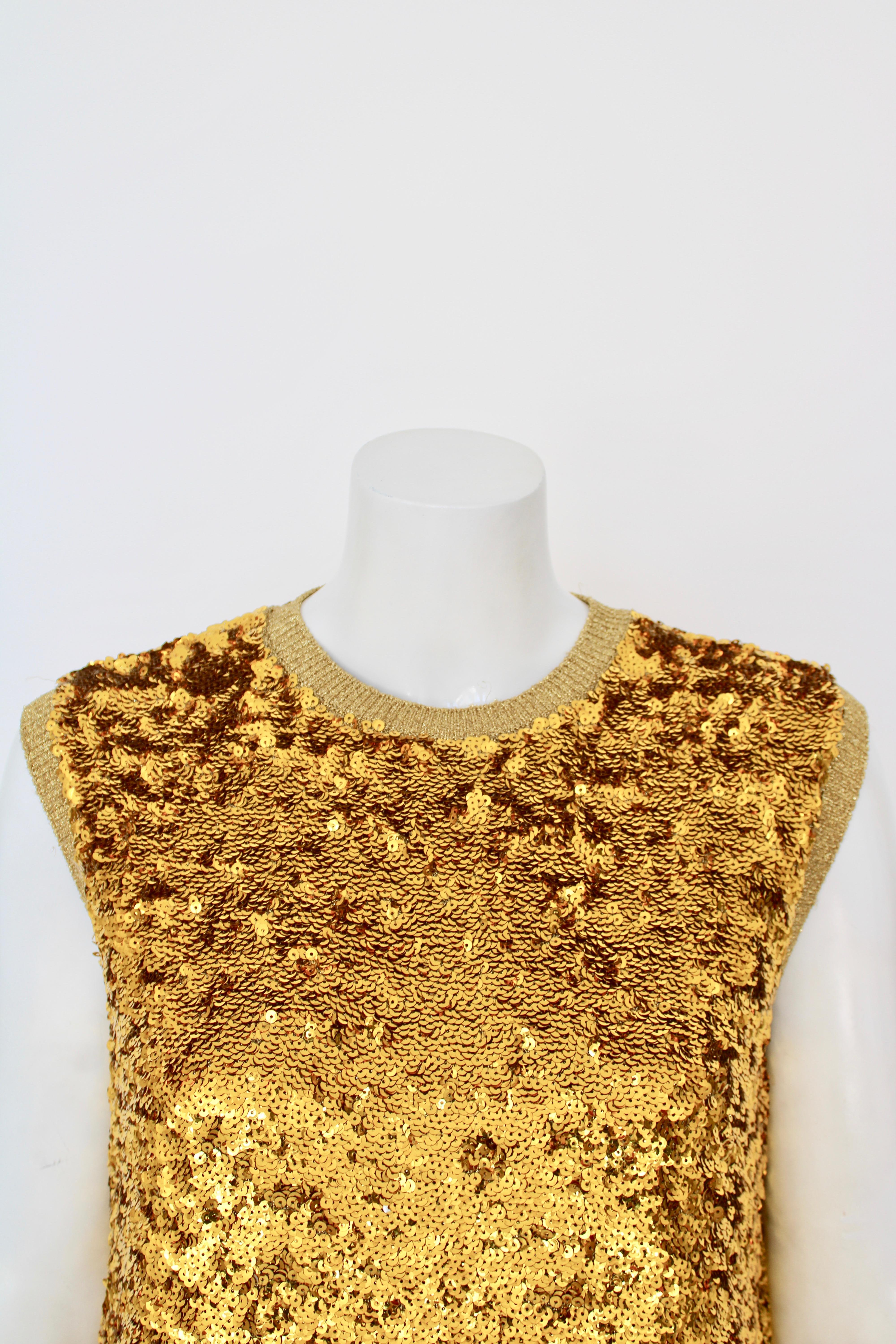 gold gucci dress