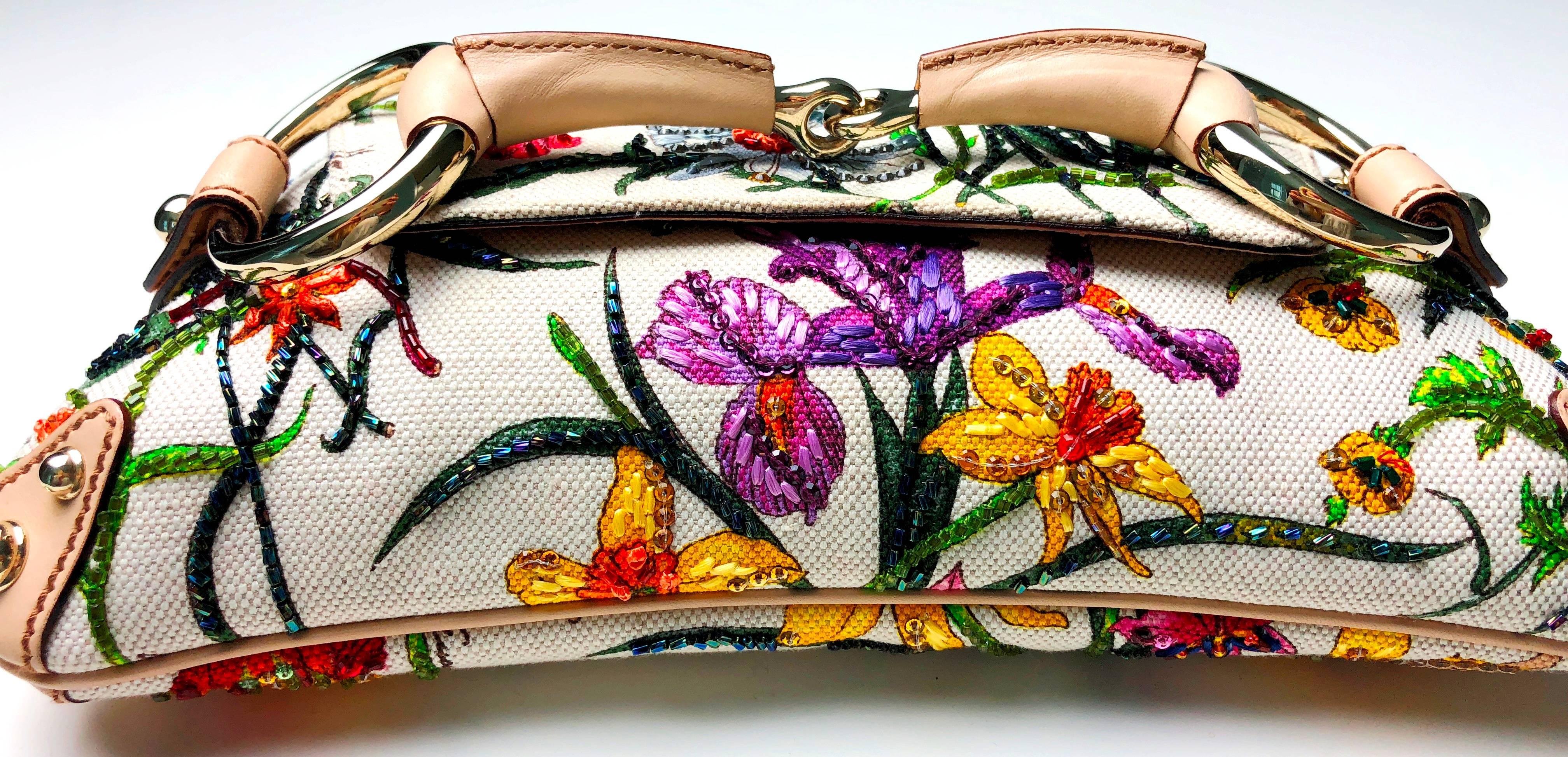 gucci flora clutch