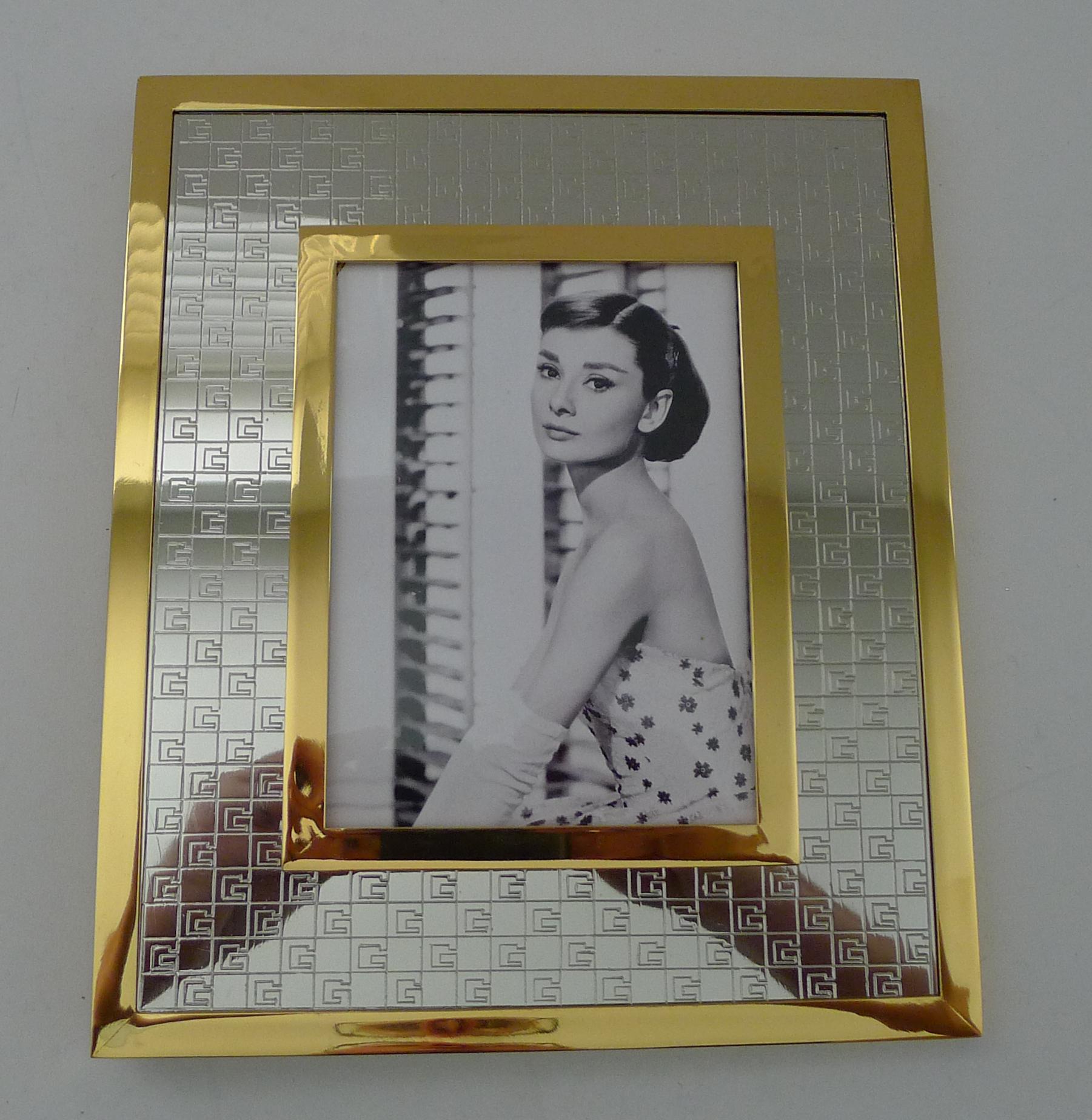 Seltener Gucci-Bilderrahmen ca. 1970er Jahre im Angebot 3