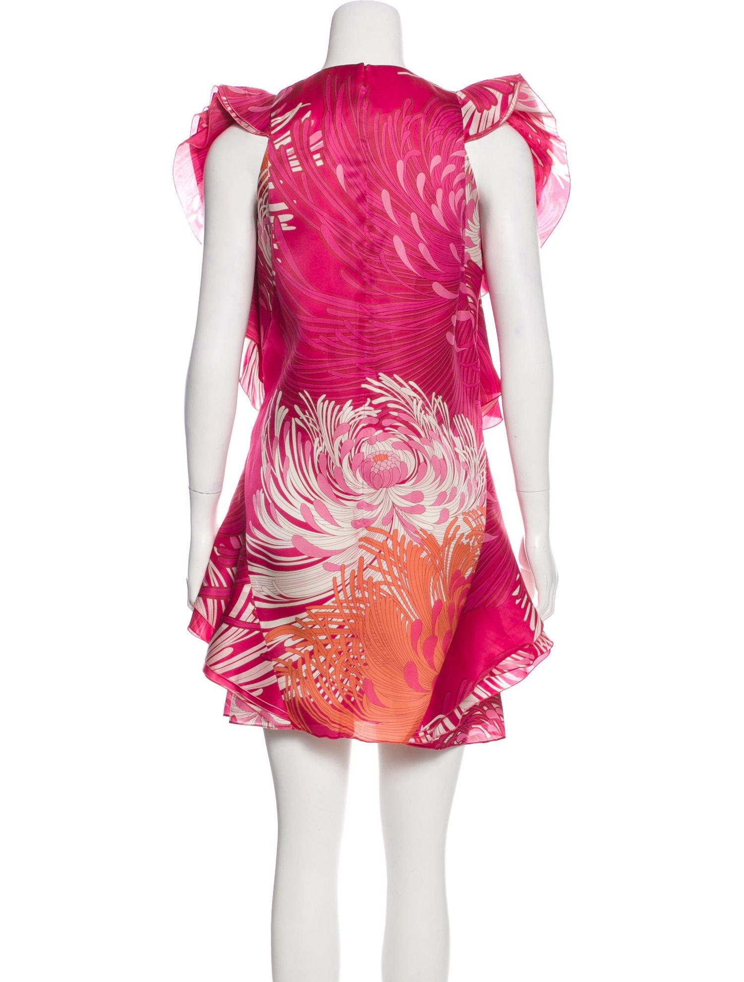 New Rare Gucci Runway Ad Silk Dress S/S 2013 Sz 38 $3499 10