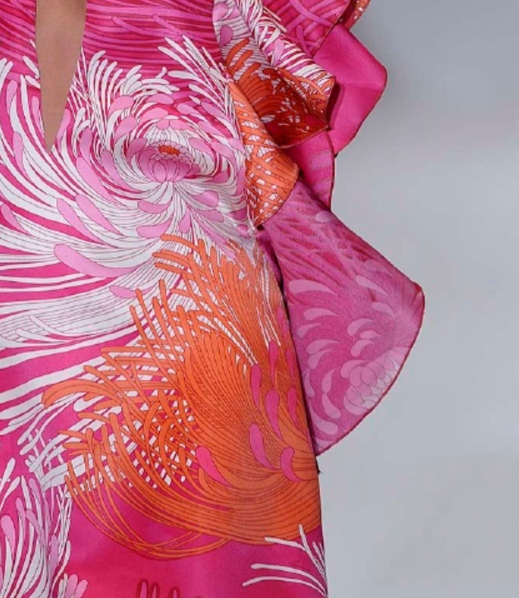 New Rare Gucci Runway Ad Silk Dress S/S 2013 Sz 38 $3499 13