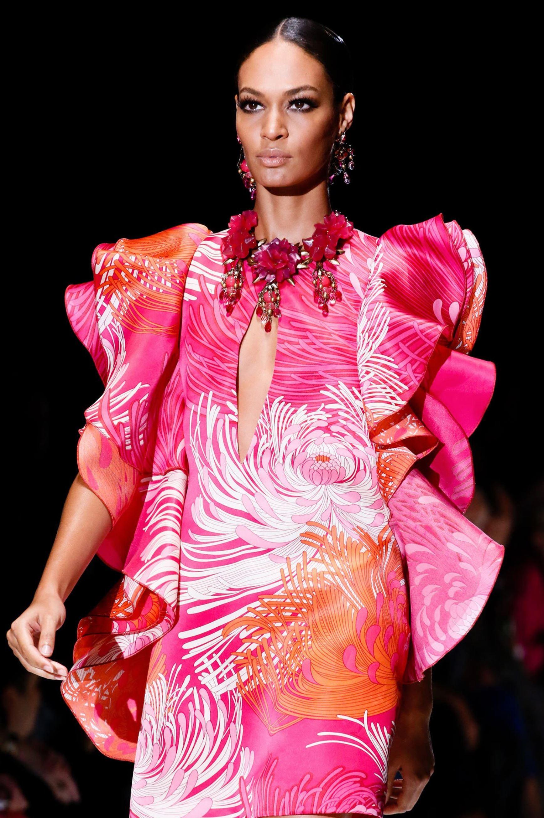 Donna New Rare Gucci Runway Ad Silk Dress S/S 2013 Sz 38 $3499