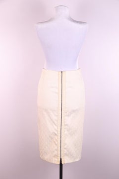 Rare! Gucci Tom Ford 2000 Monogram Skirt