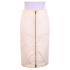 ¡Raro! Falda con monograma Gucci Tom Ford 2000