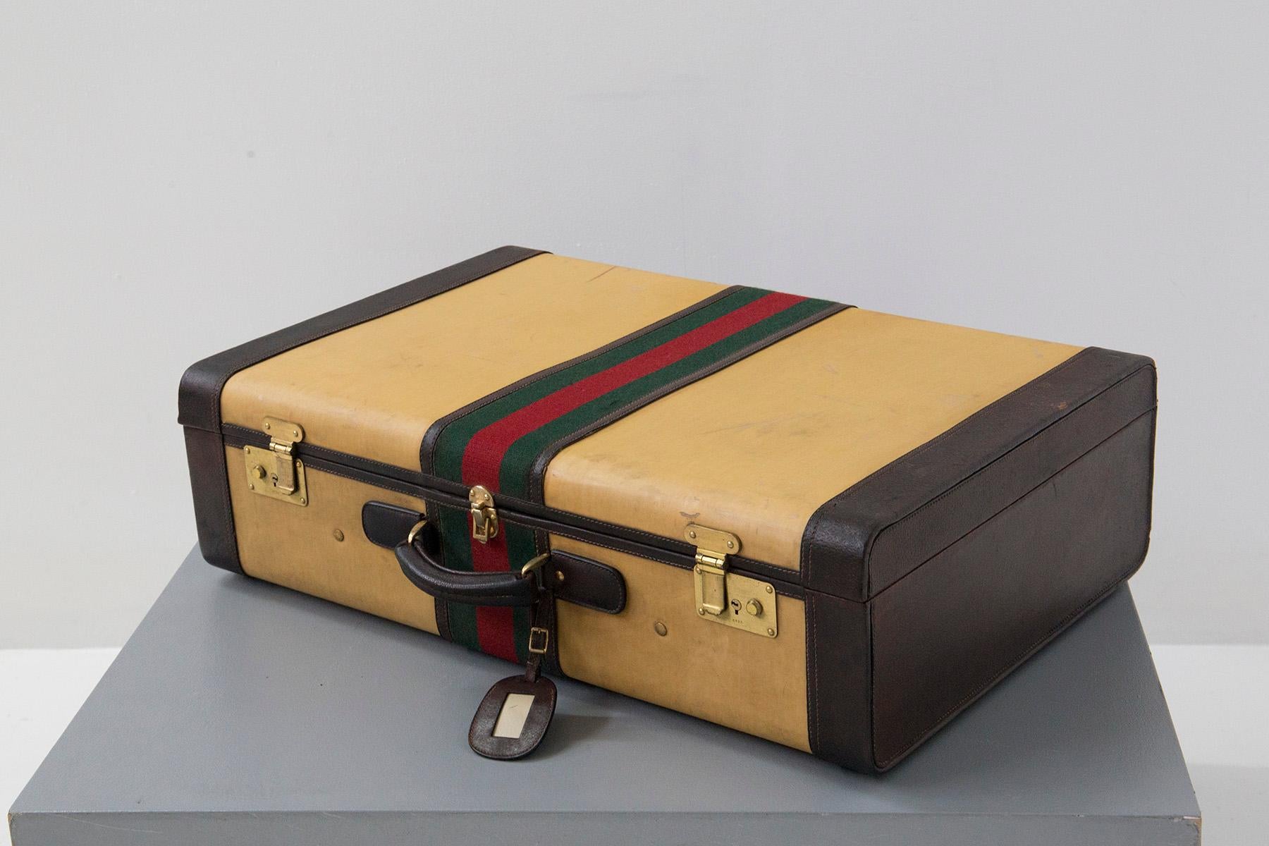 gucci suitcase vintage