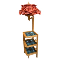 Rare Guillerme et Chambron Floor Lamp, Votre Maison Edition, circa 1970
