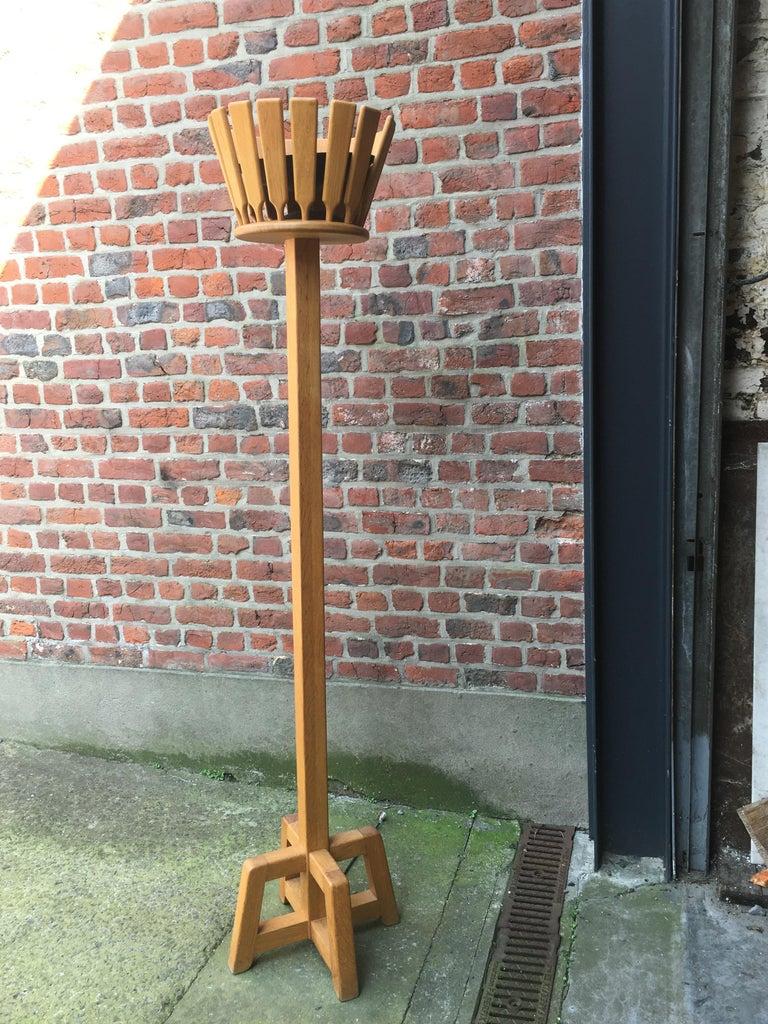 Rare Guillerme et Chambron Lampadaire halogène, Edition Votre Maison circa 1970 en vente 3
