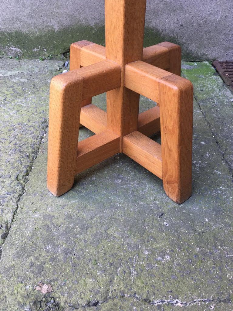 Céramique Rare Guillerme et Chambron Lampadaire halogène, Edition Votre Maison circa 1970 en vente