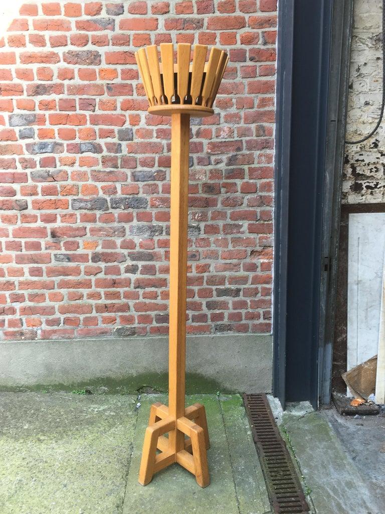 Rare Guillerme et Chambron Lampadaire halogène, Edition Votre Maison circa 1970 en vente 1