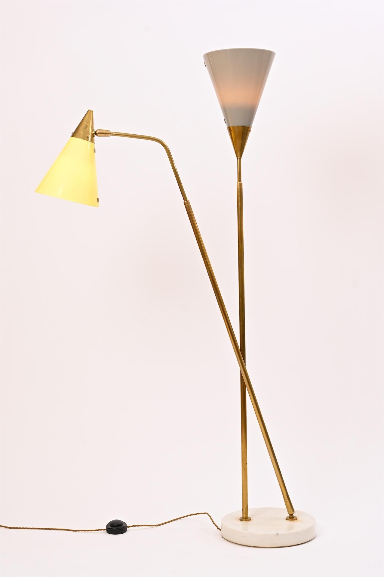 Rare Guiseppe Ostuni Floor Lamp, c1950 1