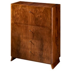 Rare Gunnel Nyman for Boman Secretaire in Pyramid Mahogany