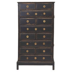 Rare Gustavian 'Louis XVI' 'Chest on Chest' Chest of Drawers, c 1780