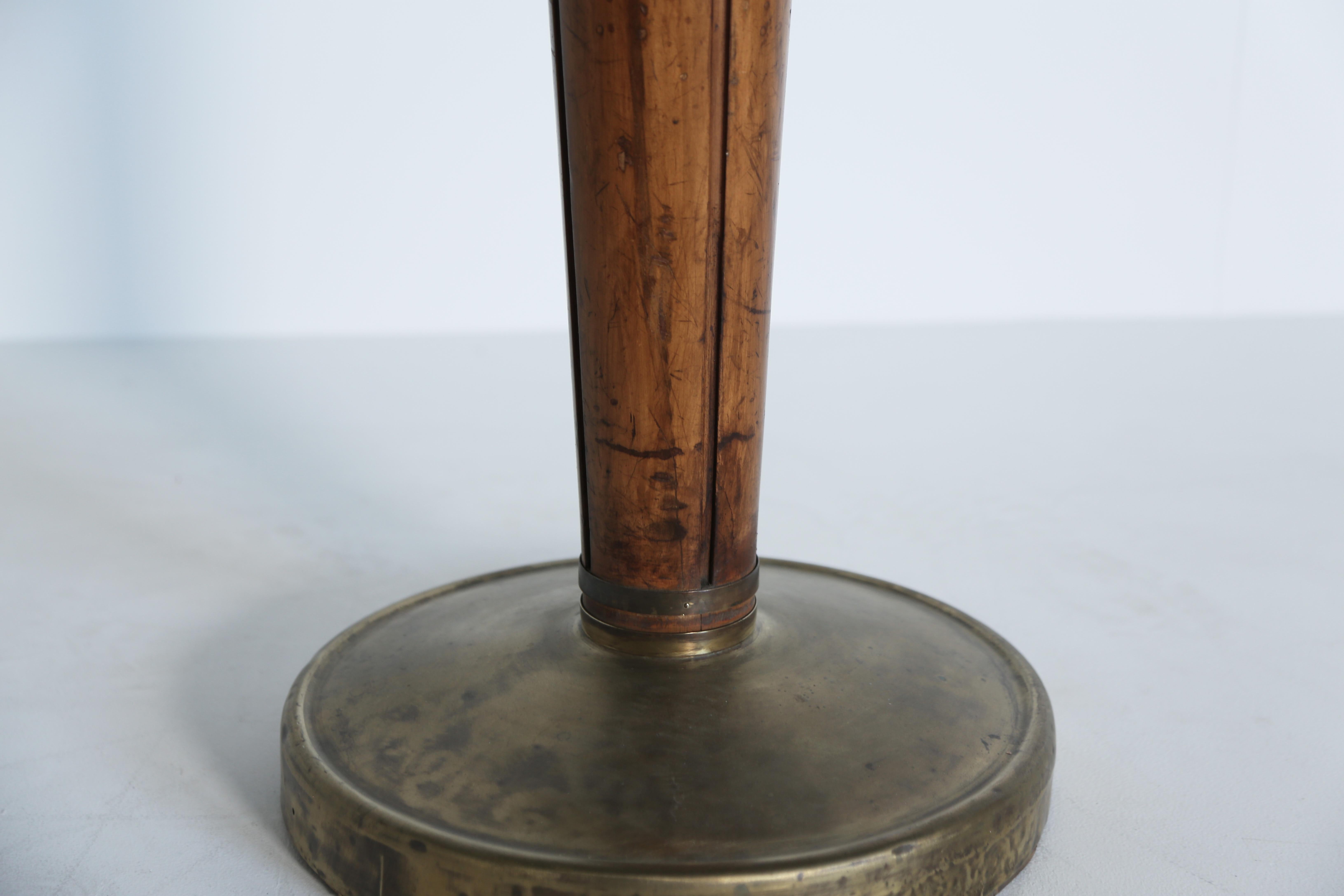 20ième siècle Rare table d'appoint Gustavo Pulitzer Finali, Italie, années 1950 en vente