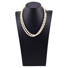 Rare H Stern Pearl Necklace With GIA Report Akoya Pearls
