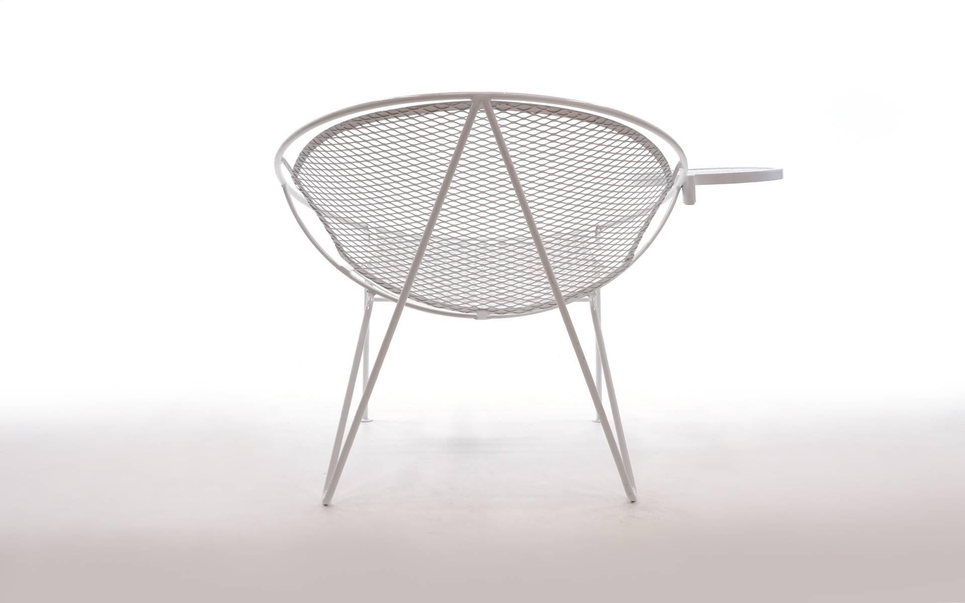 American Rare Hairpin Leg Salterini Patio Lounge Chair/Chaise