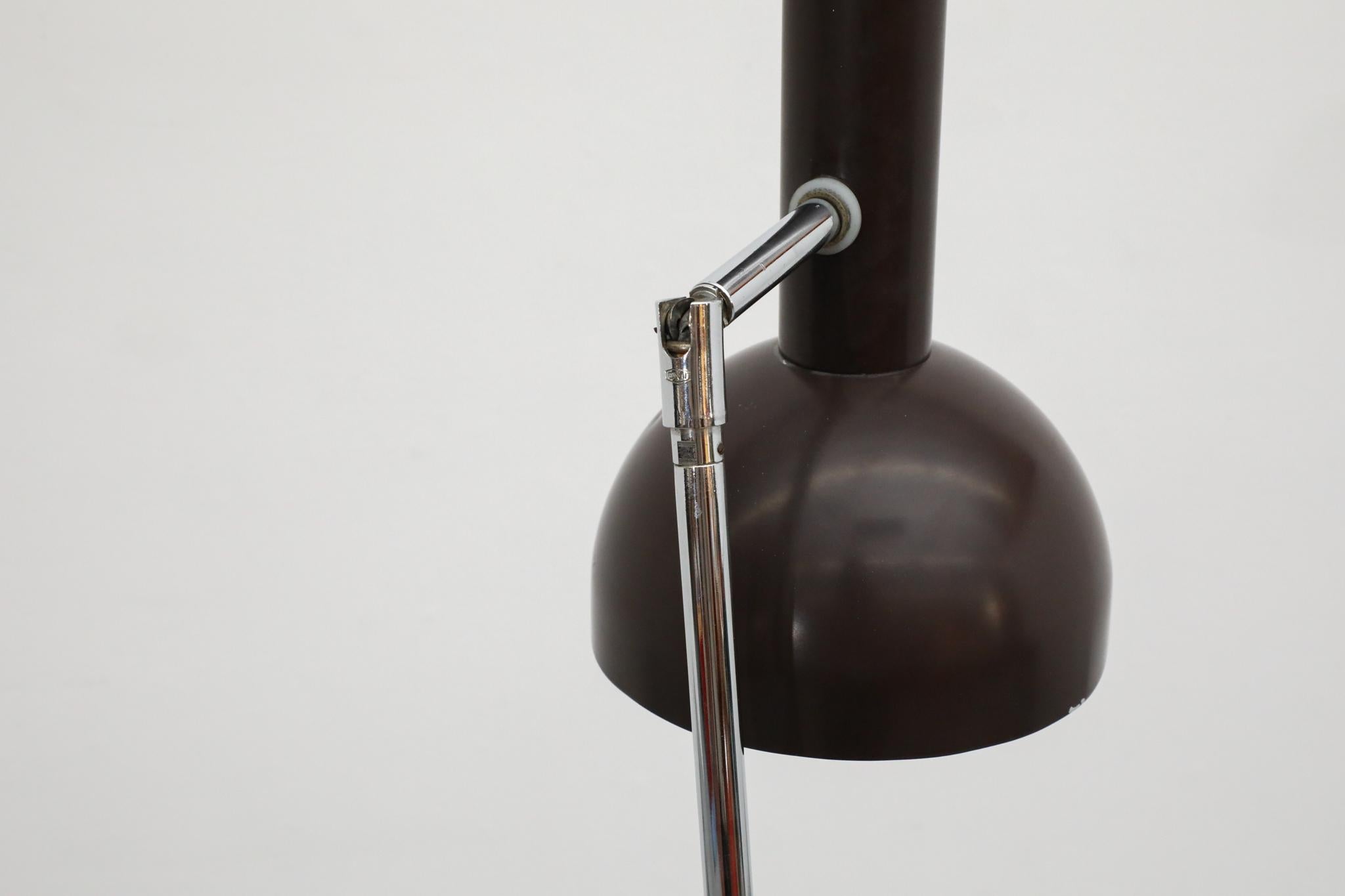 Seltene Hala Zeist Articulating 'Leaning' Stehleuchte von Herman Busquet im Angebot 4