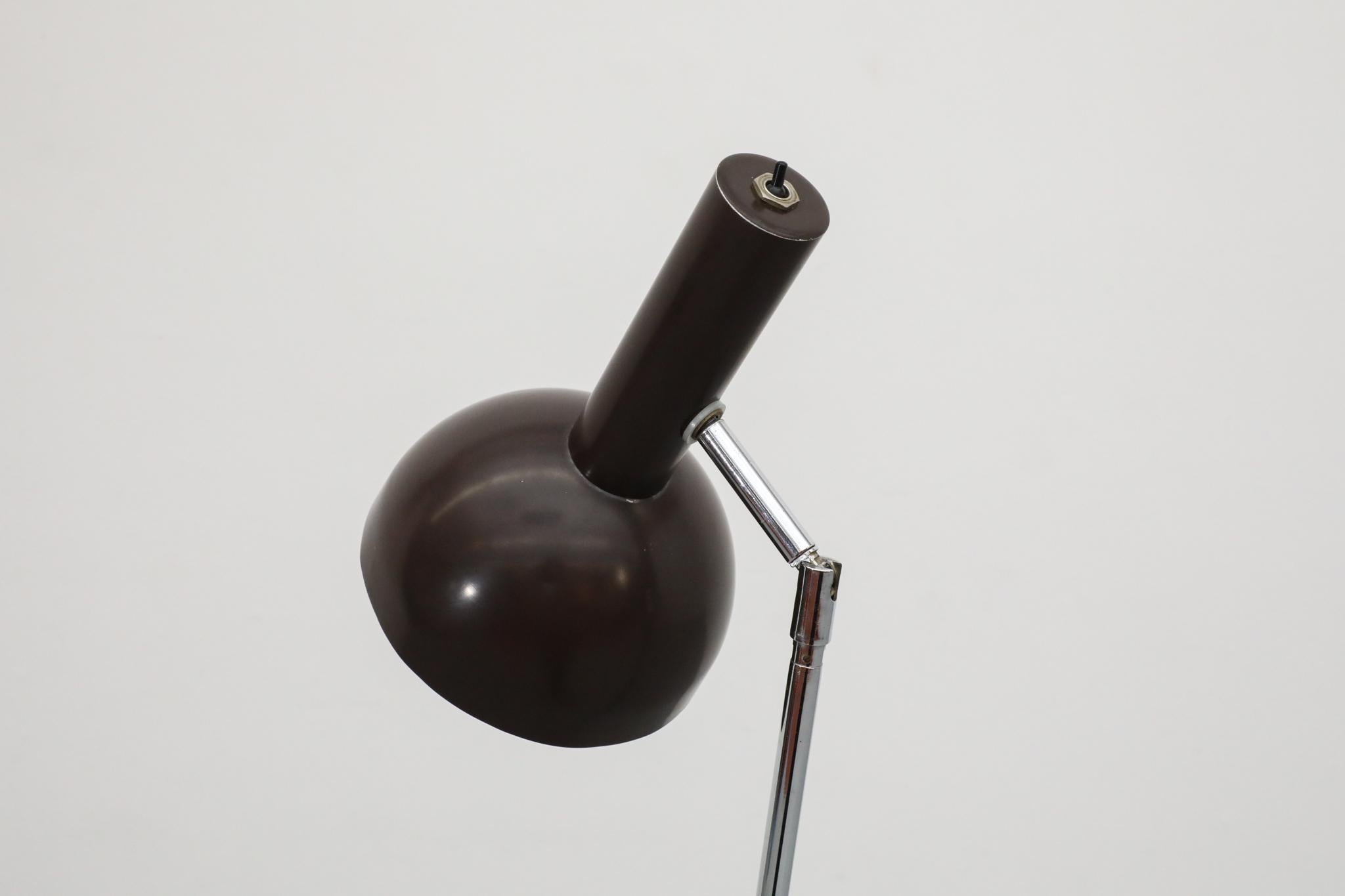 Seltene Hala Zeist Articulating 'Leaning' Stehleuchte von Herman Busquet im Angebot 5