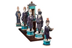 Rare, Ming-Dynasty, Terracotta Figural Procession