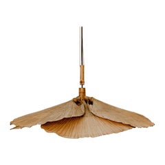 Rare "Hana I" pendant lamp by Ingo Maurer for Design M, Germany 1974