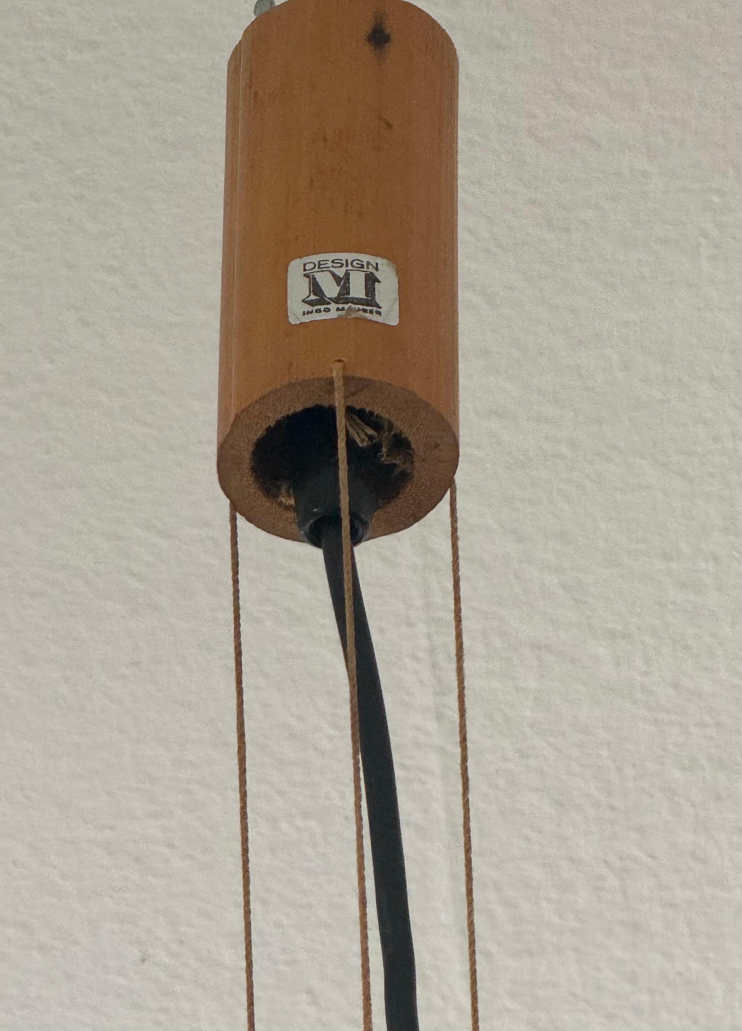 Rara lampada a sospensione Uchiwa 